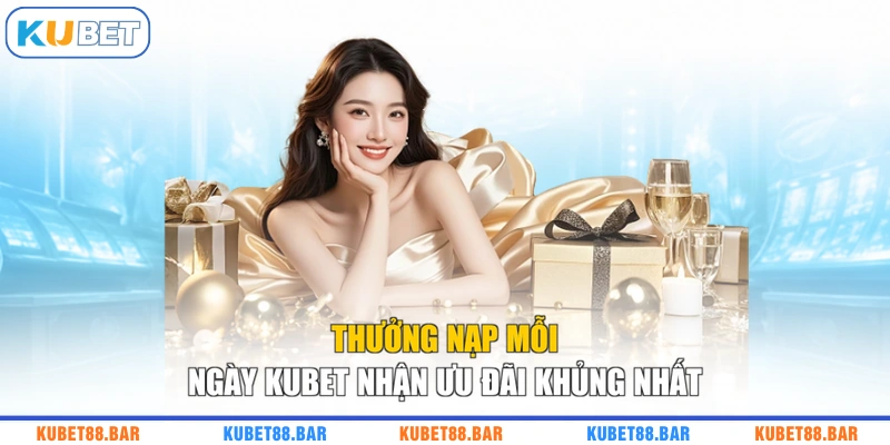 Thưởng Nạp Mỗi Ngày KUBET Nhận Ưu Đãi Khủng Nhất